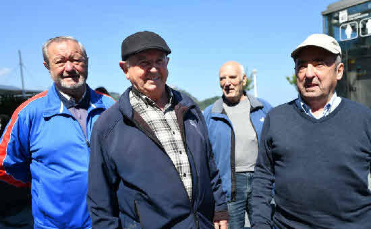 Un grupo de jubilados. 