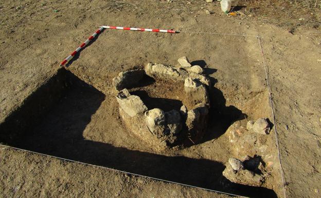 Posible almacén de la época neolítica. 