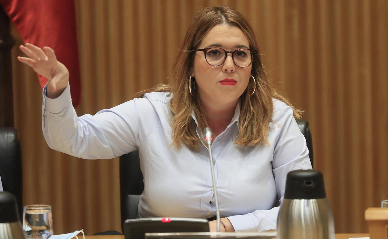 La secretaria de Estado de Igualdad y contra la Violencia de Género, Ángela Rodríguez, comparece en la comisión de Seguimiento y Evaluación de los Acuerdos del Pacto de Estado en materia de Violencia de Género.