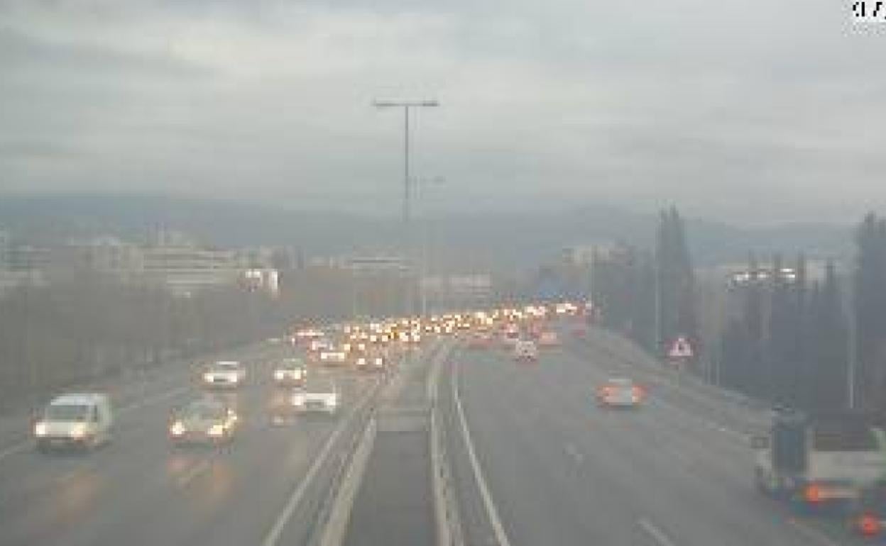 Tráfico en la GR30 primera hora de este lunes