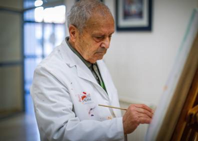 Imagen secundaria 1 - Las flores rosas que pinta Paco