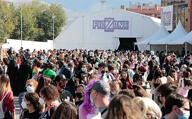 Ambiente en Ficzone, en 2021. 