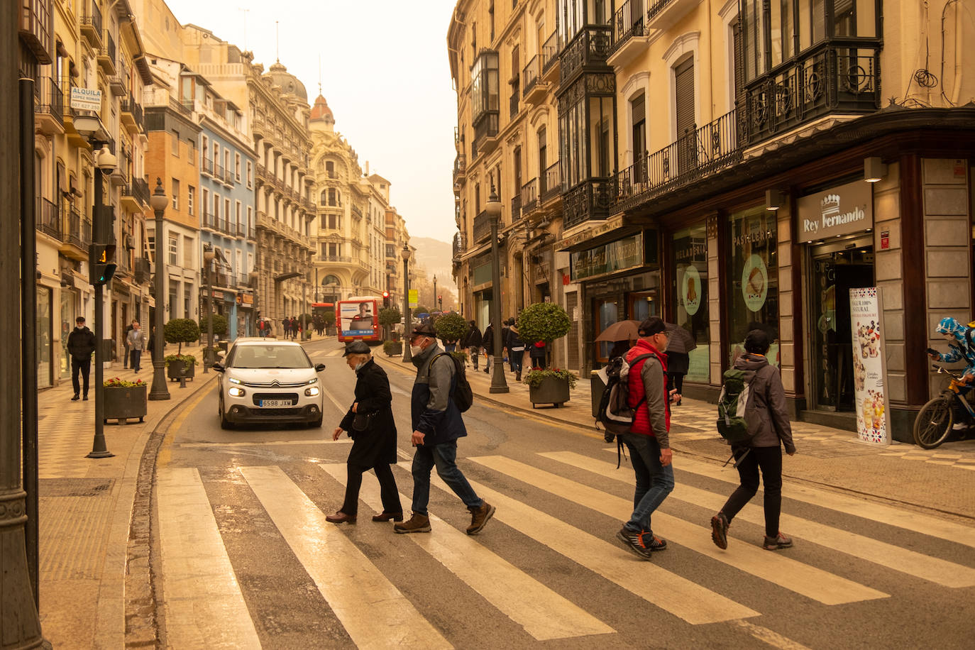 Recorremos la ciudad en esta nueva jornada de tiempo inusual