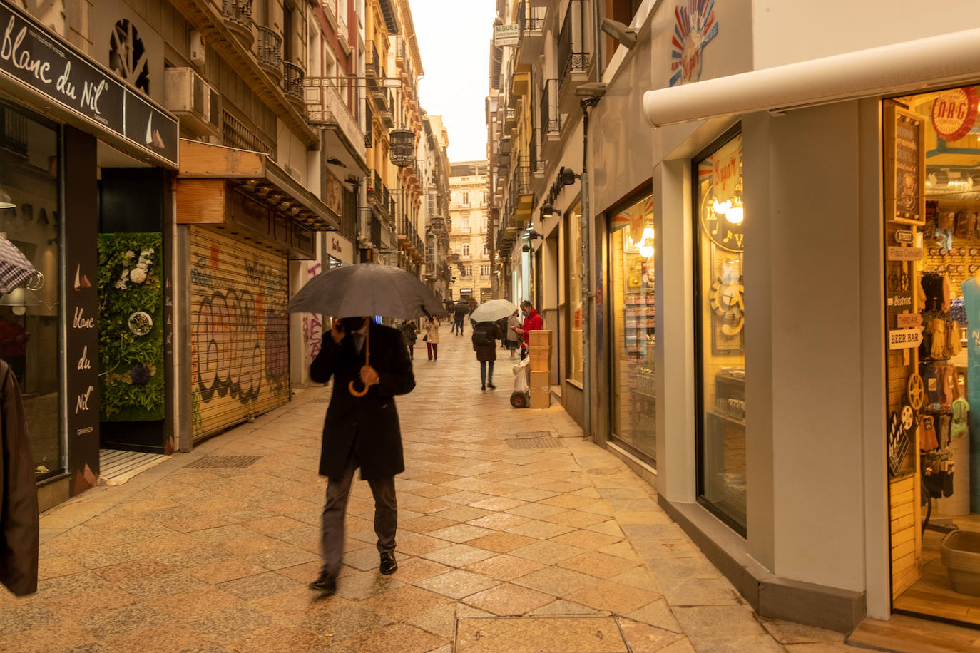 Recorremos la ciudad en esta nueva jornada de tiempo inusual