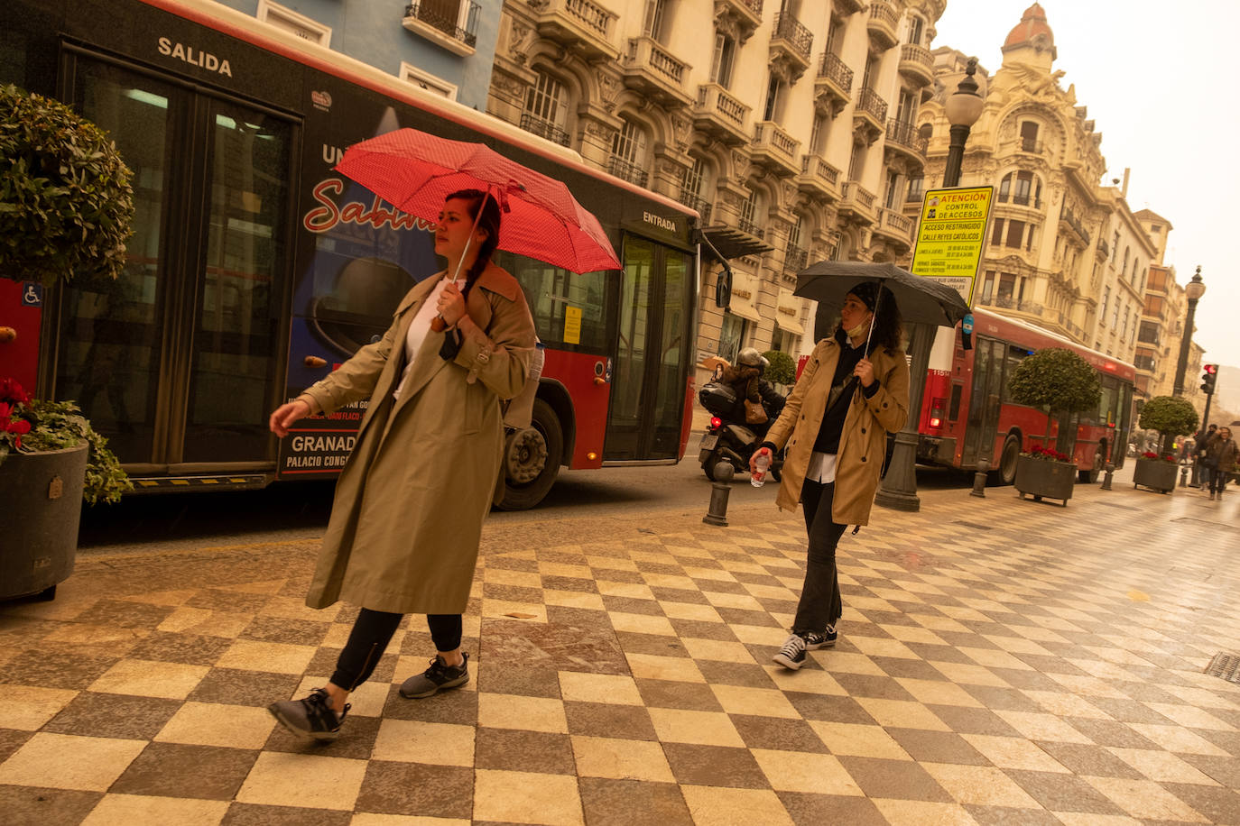 Recorremos la ciudad en esta nueva jornada de tiempo inusual