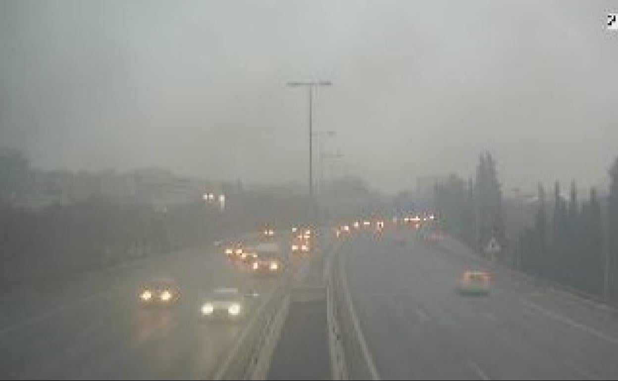 Circulación en la Circunvalación a primera hora de este viernes