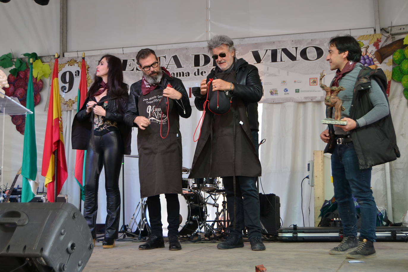 La Fiesta del Vino se ha celebrado este domingo en Alhama.