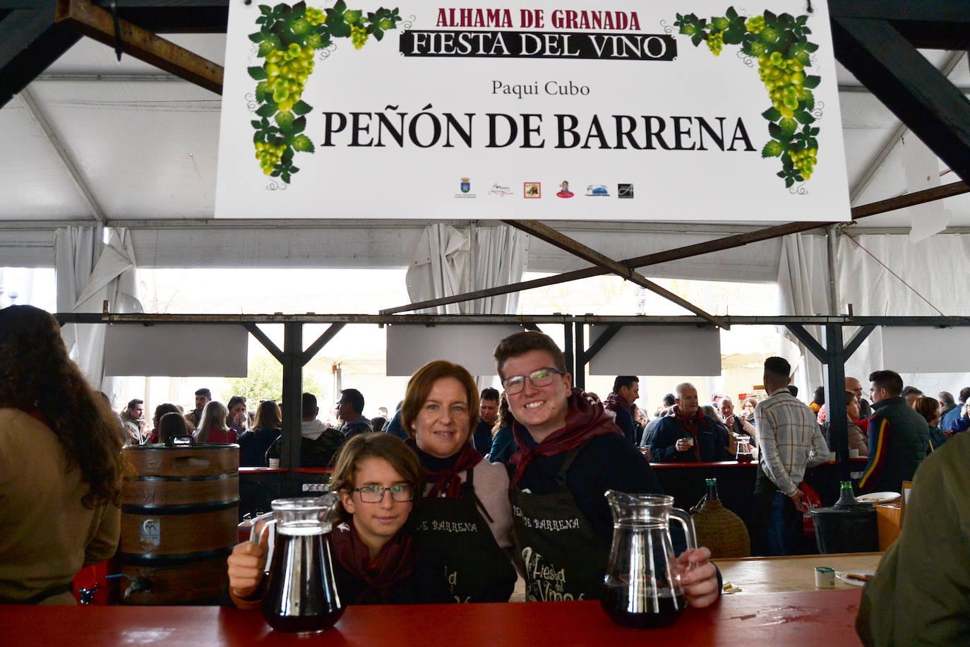 La Fiesta del Vino se ha celebrado este domingo en Alhama.