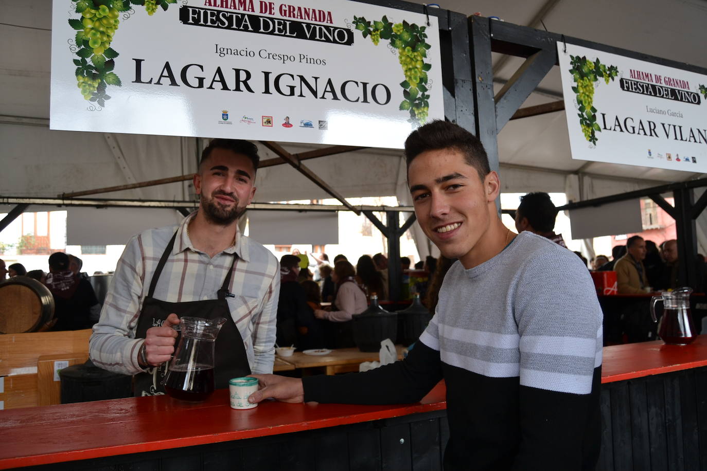 La Fiesta del Vino se ha celebrado este domingo en Alhama.