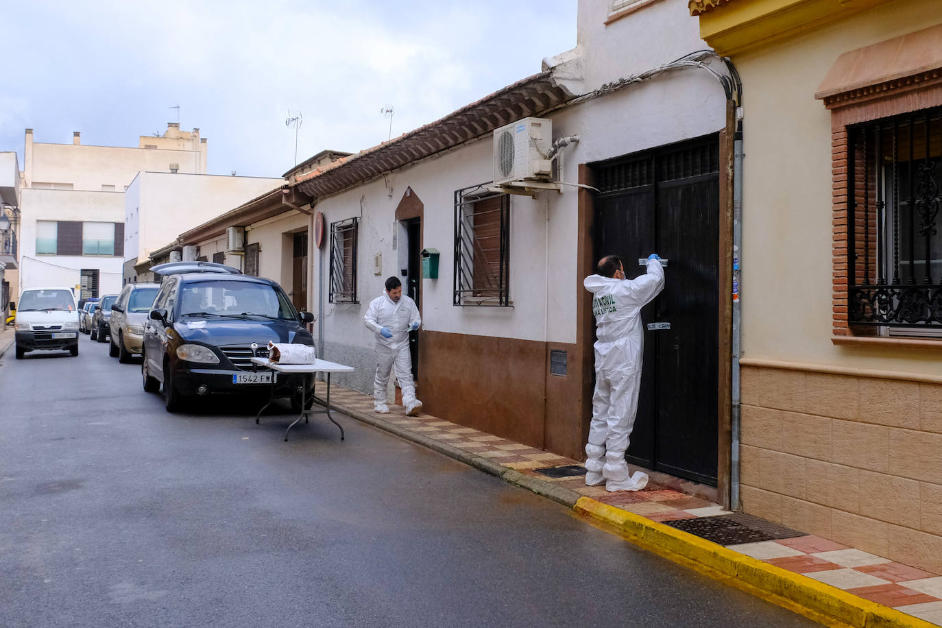 Las imágenes del lugar, minutos después del suceso