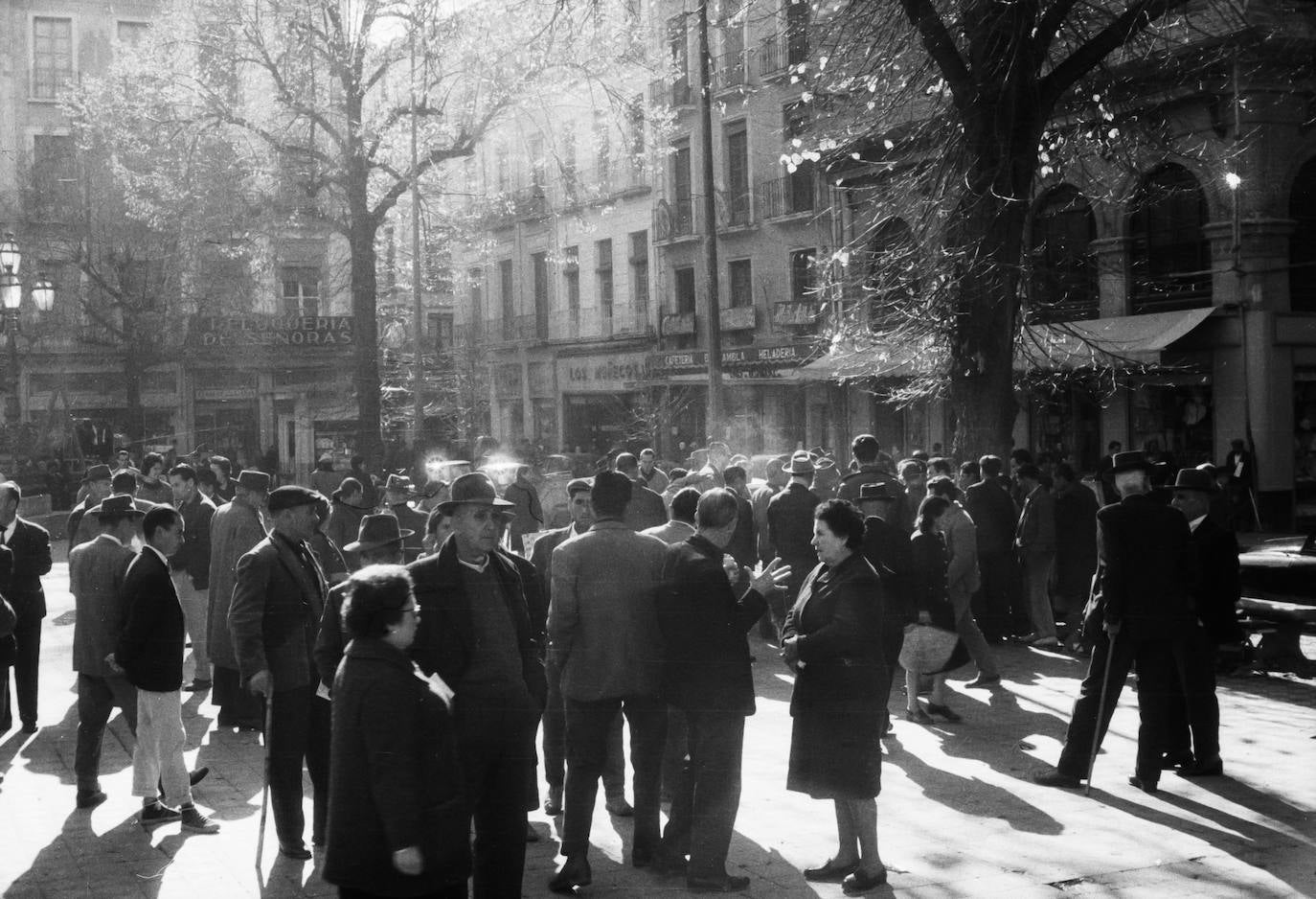 Plaza Bib Rambla en 1963.
