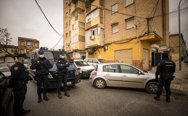 Operación antidroga en el Hotel Luz de Cartuja