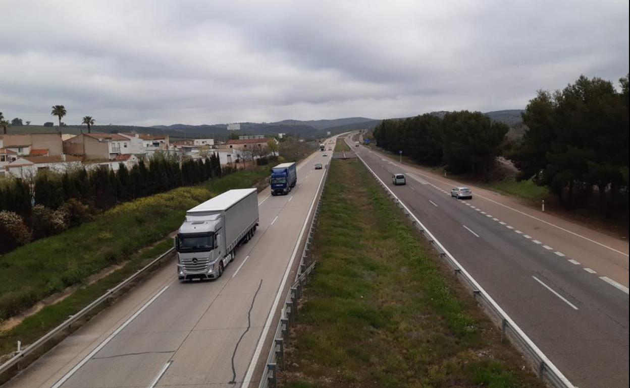 Abiertos los dos carriles de la A-4 en Carboneros sentido Sevilla