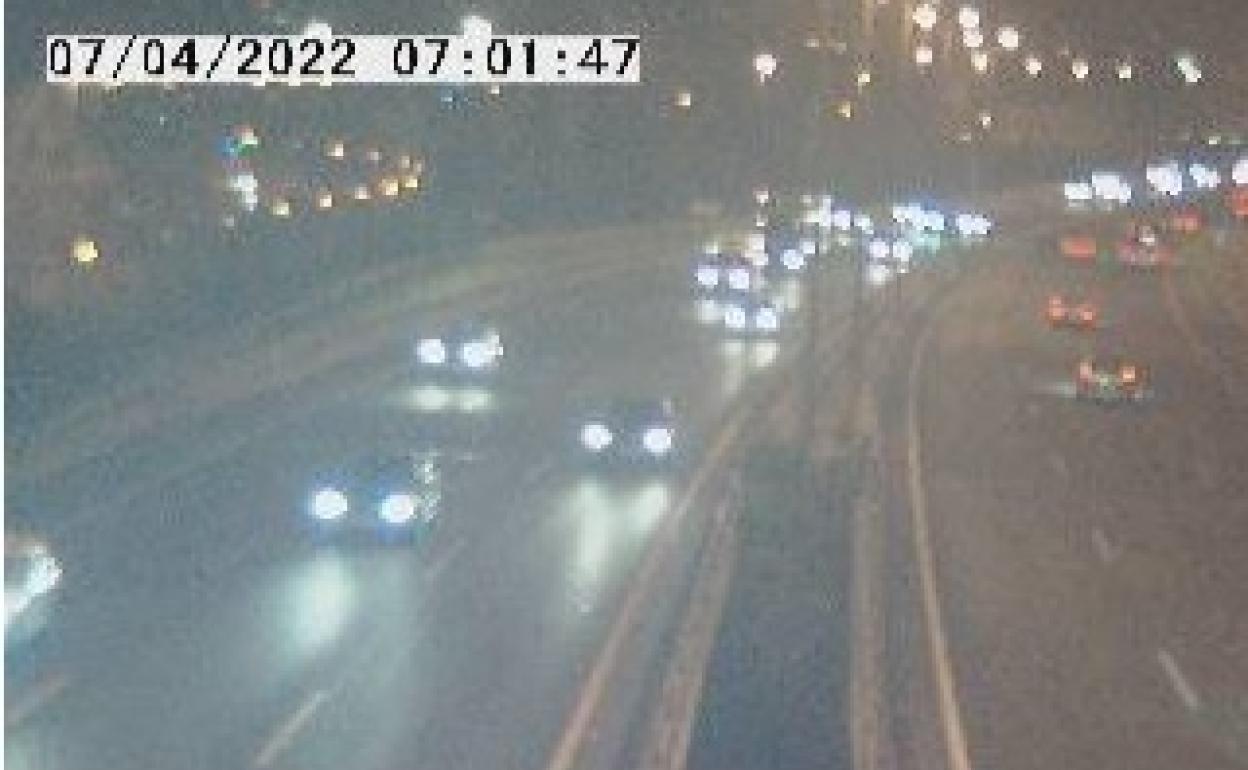 Circulación en la Circunvalación este jueves