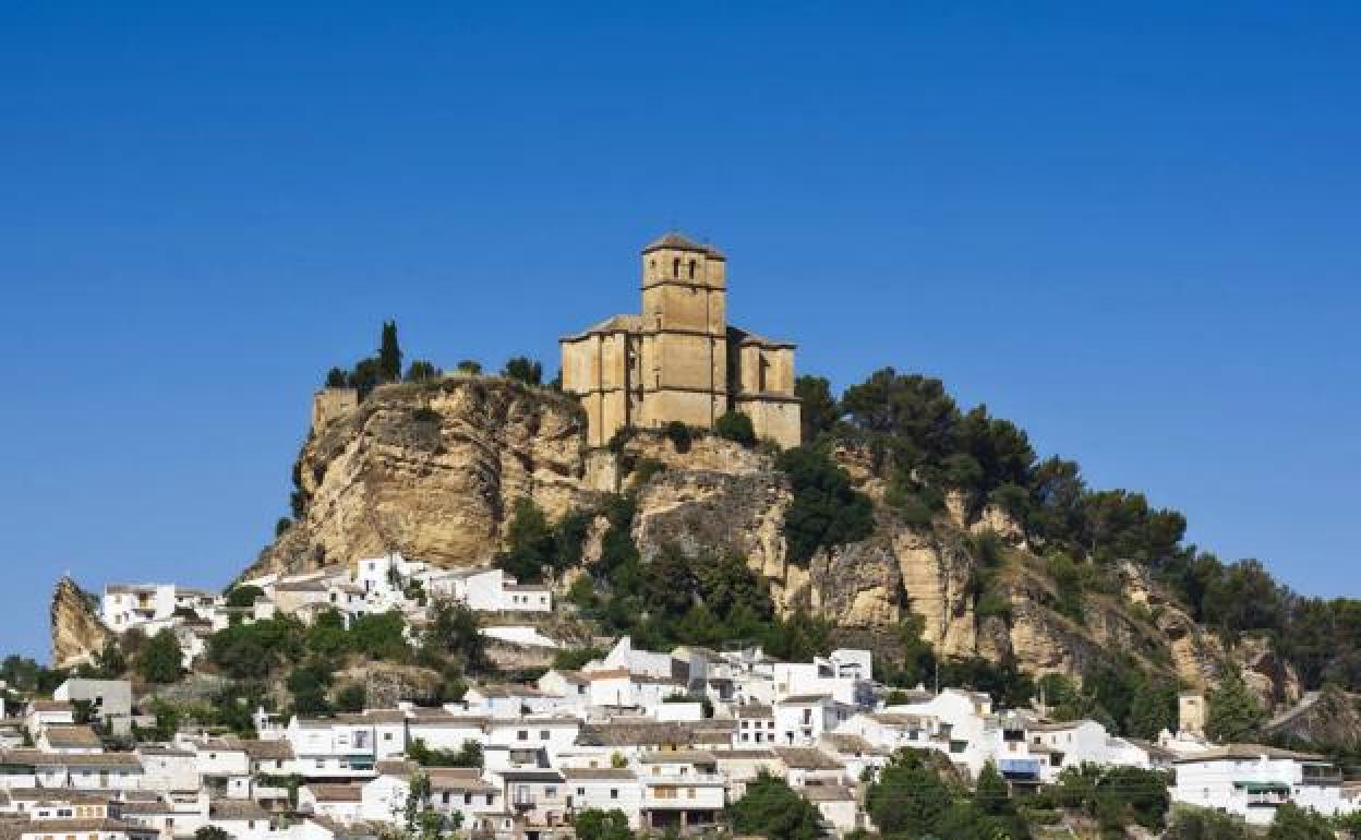 Vista de Montefrío, uno de los municipios de la lista de National Geographic.