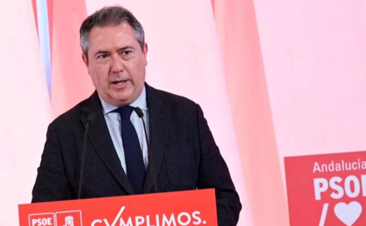 Espadas ve un «secreto a voces» el adelanto electoral: «El pacto PP-Vox en Castilla y León ha animado a Moreno»