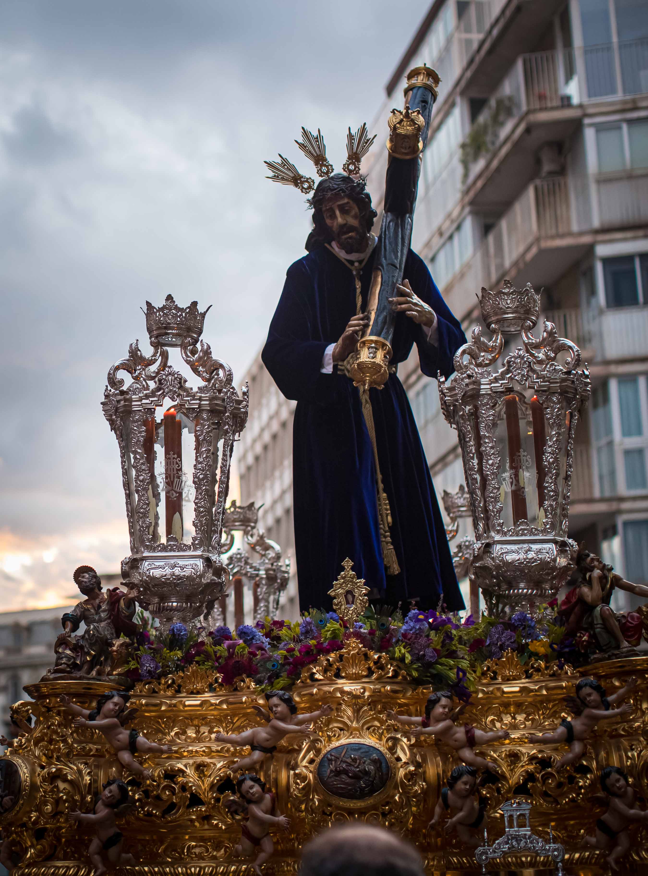 Fotos: Las imágenes del Nazareno en silencio