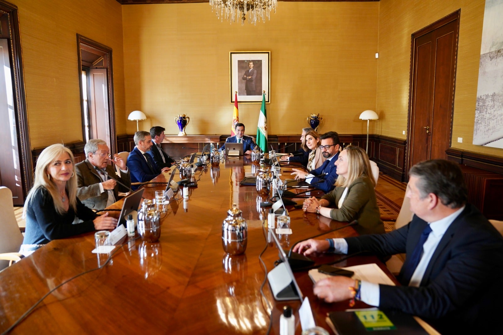 La despedida de Moreno: «El Gobierno del cambio llega unido hasta el final»