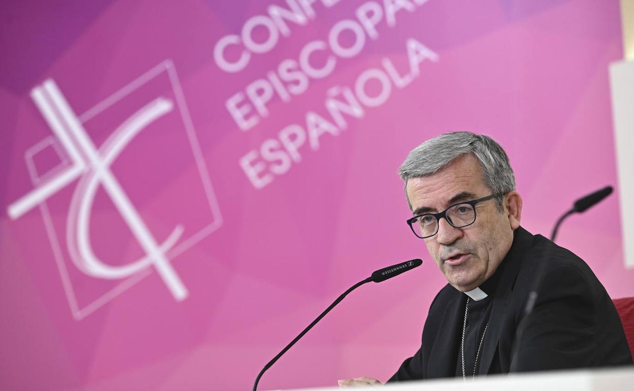 Luis Argüello, secretario general de la Conferencia Episcopal. 