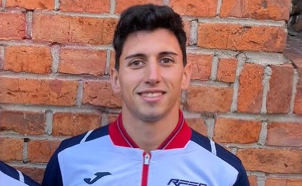 Dani Rodríguez, durante una convocatoria anterior con la selección española. 