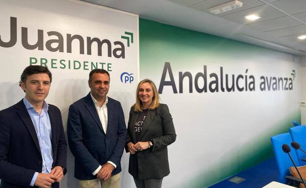 Marifrán Carazo, Francisco Rodríguez y Jorge Saavedra. 