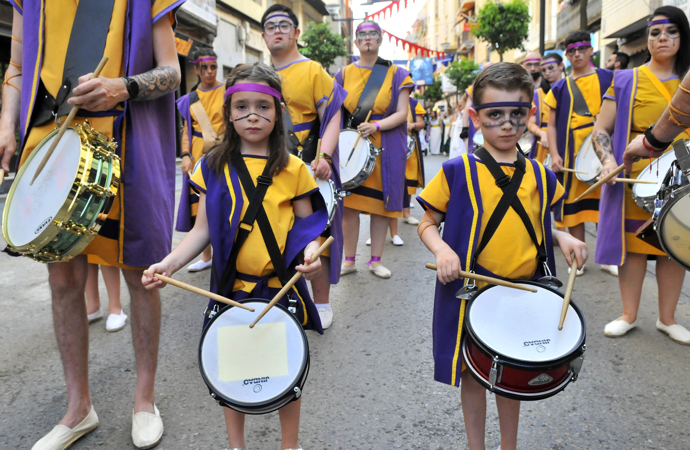 Linares lo pasa en grande con sus fiestas romanas.