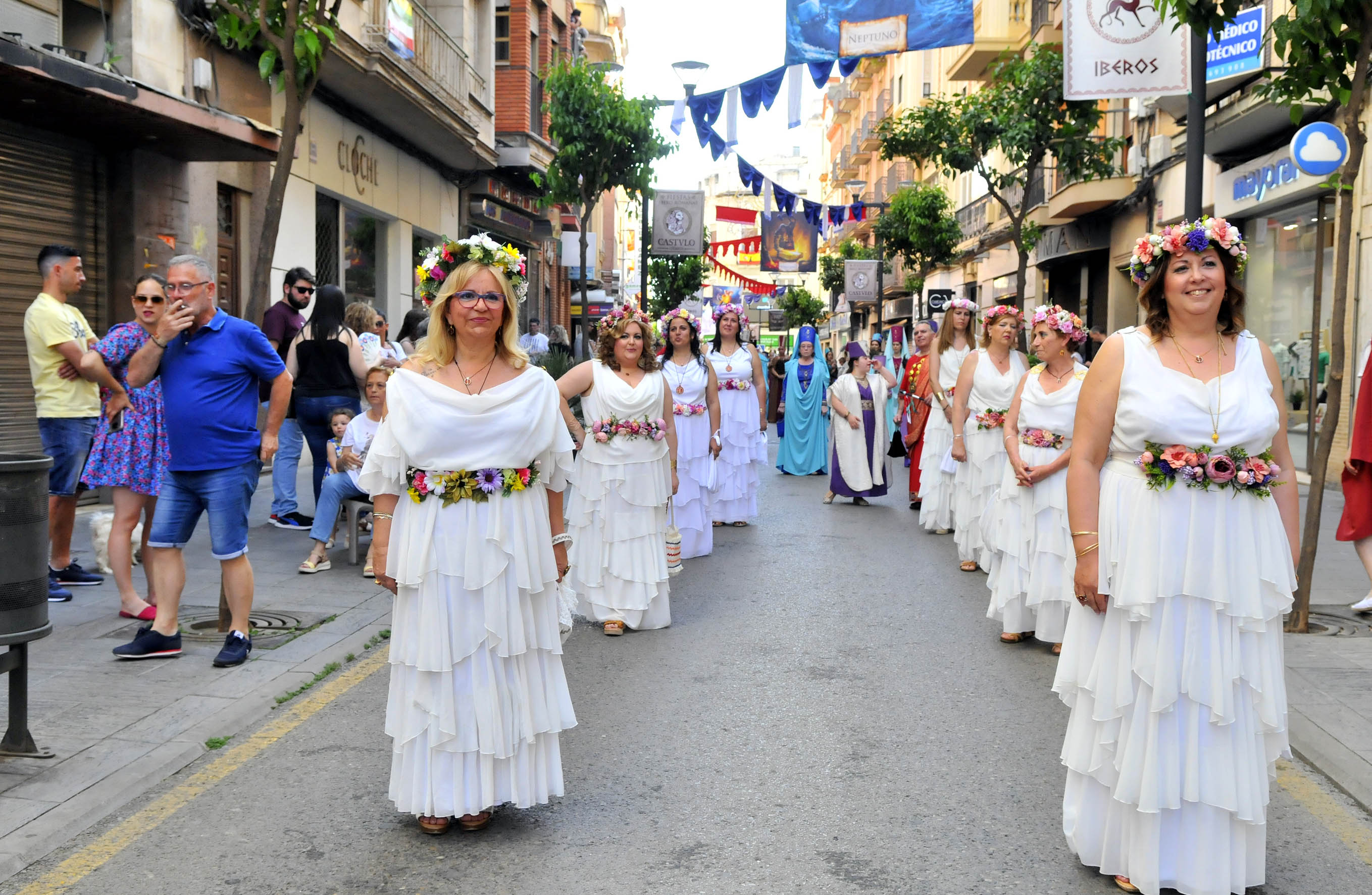 Linares lo pasa en grande con sus fiestas romanas.