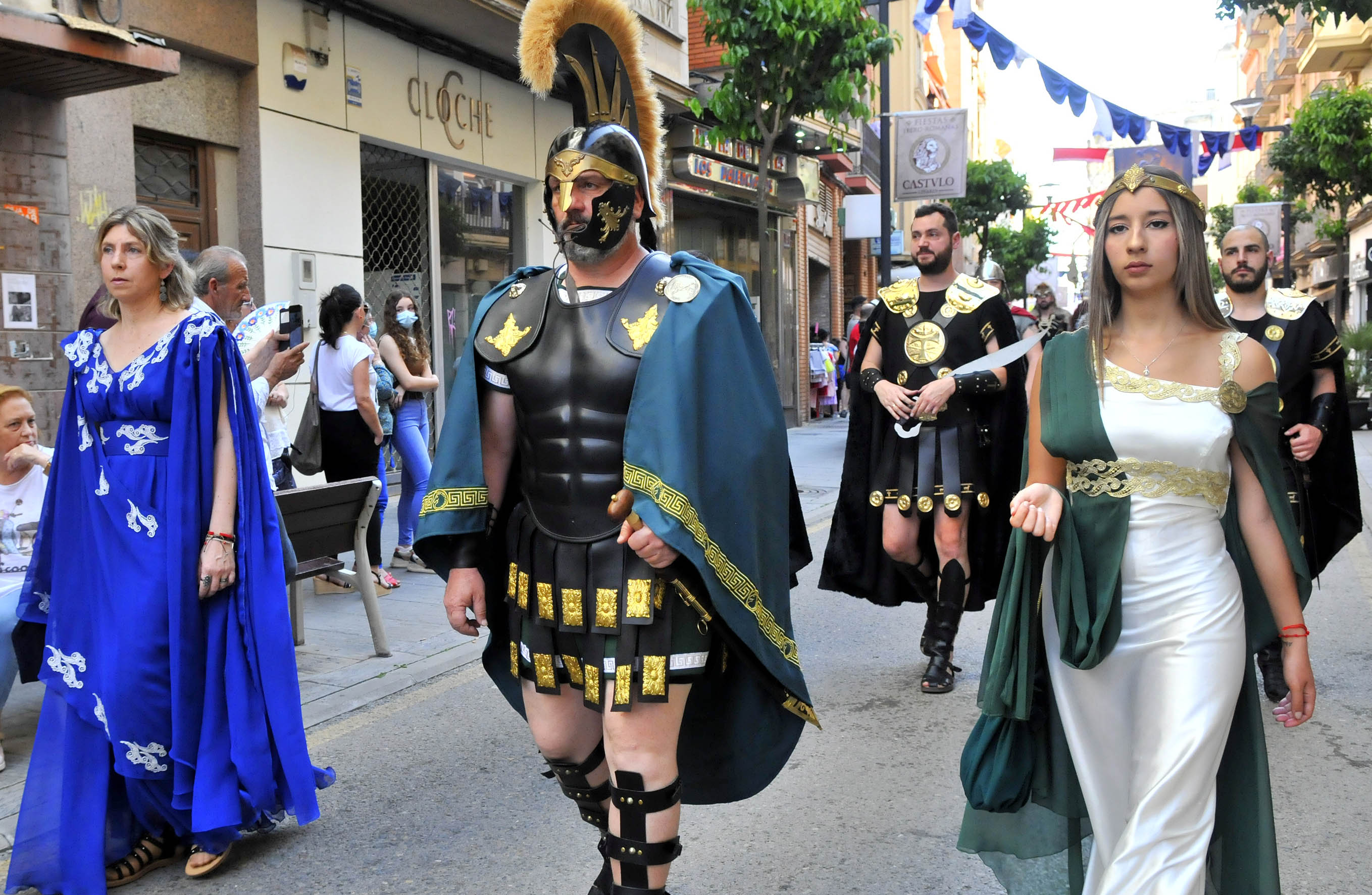 Linares lo pasa en grande con sus fiestas romanas.