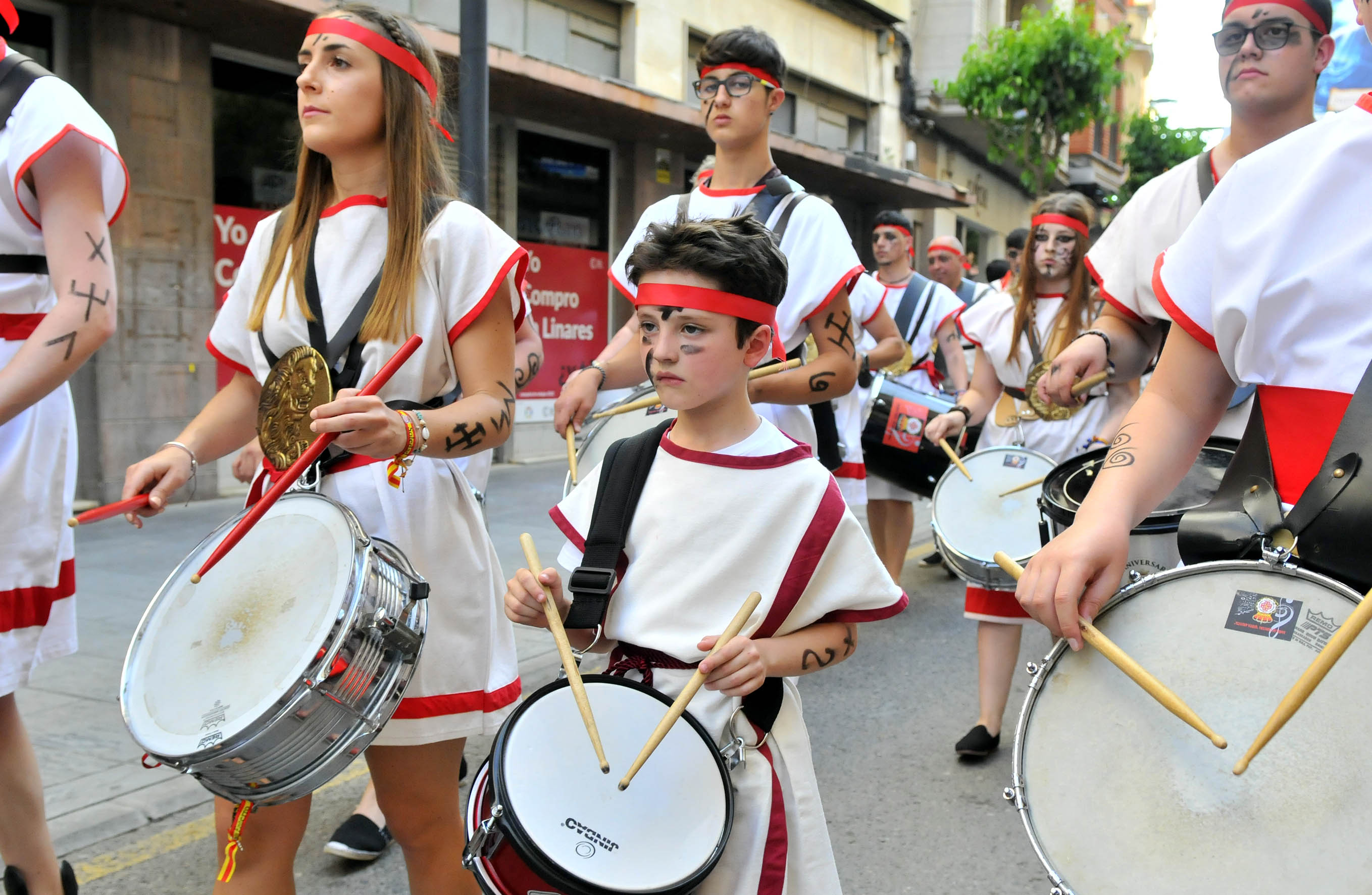 Linares lo pasa en grande con sus fiestas romanas.