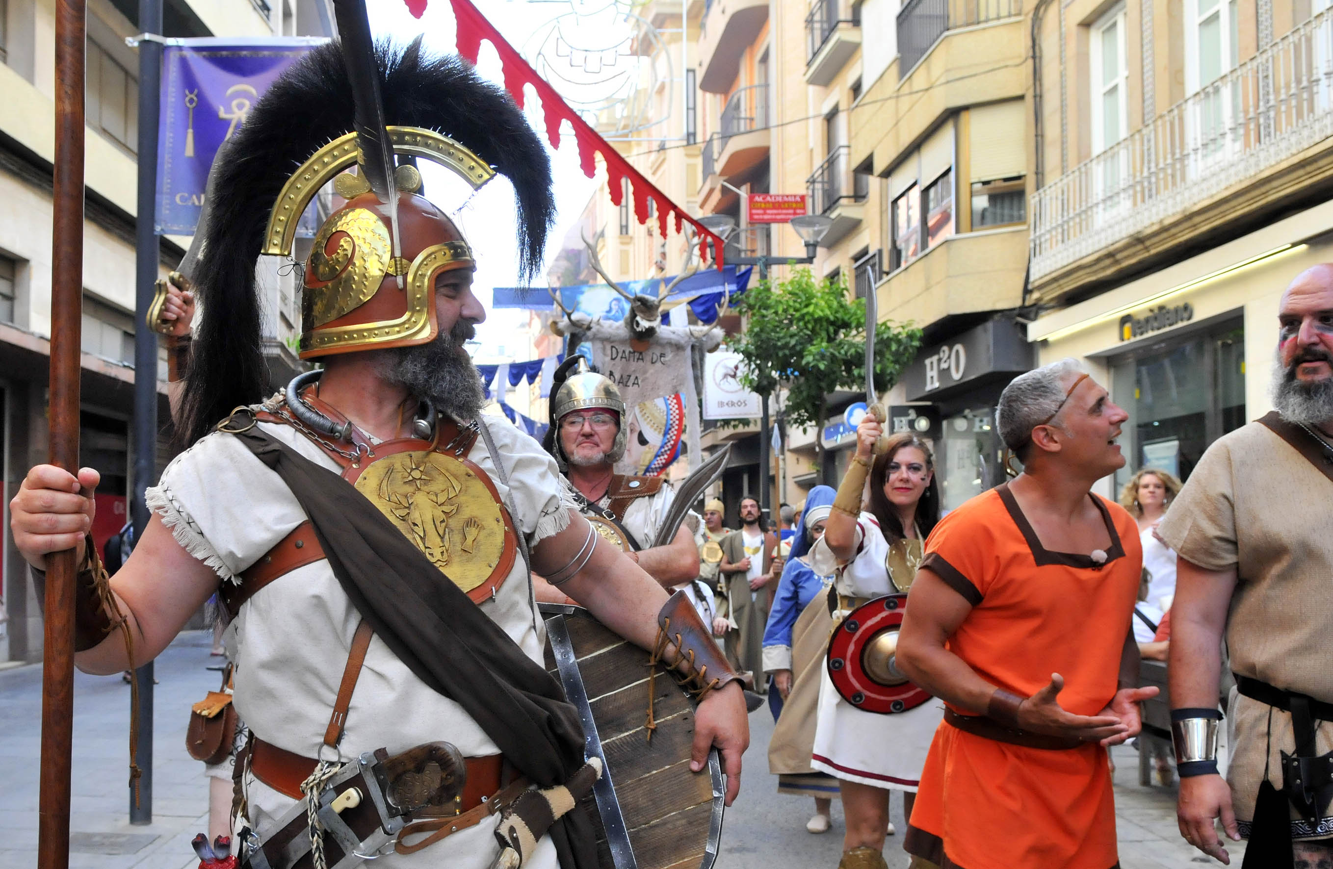 Linares lo pasa en grande con sus fiestas romanas.