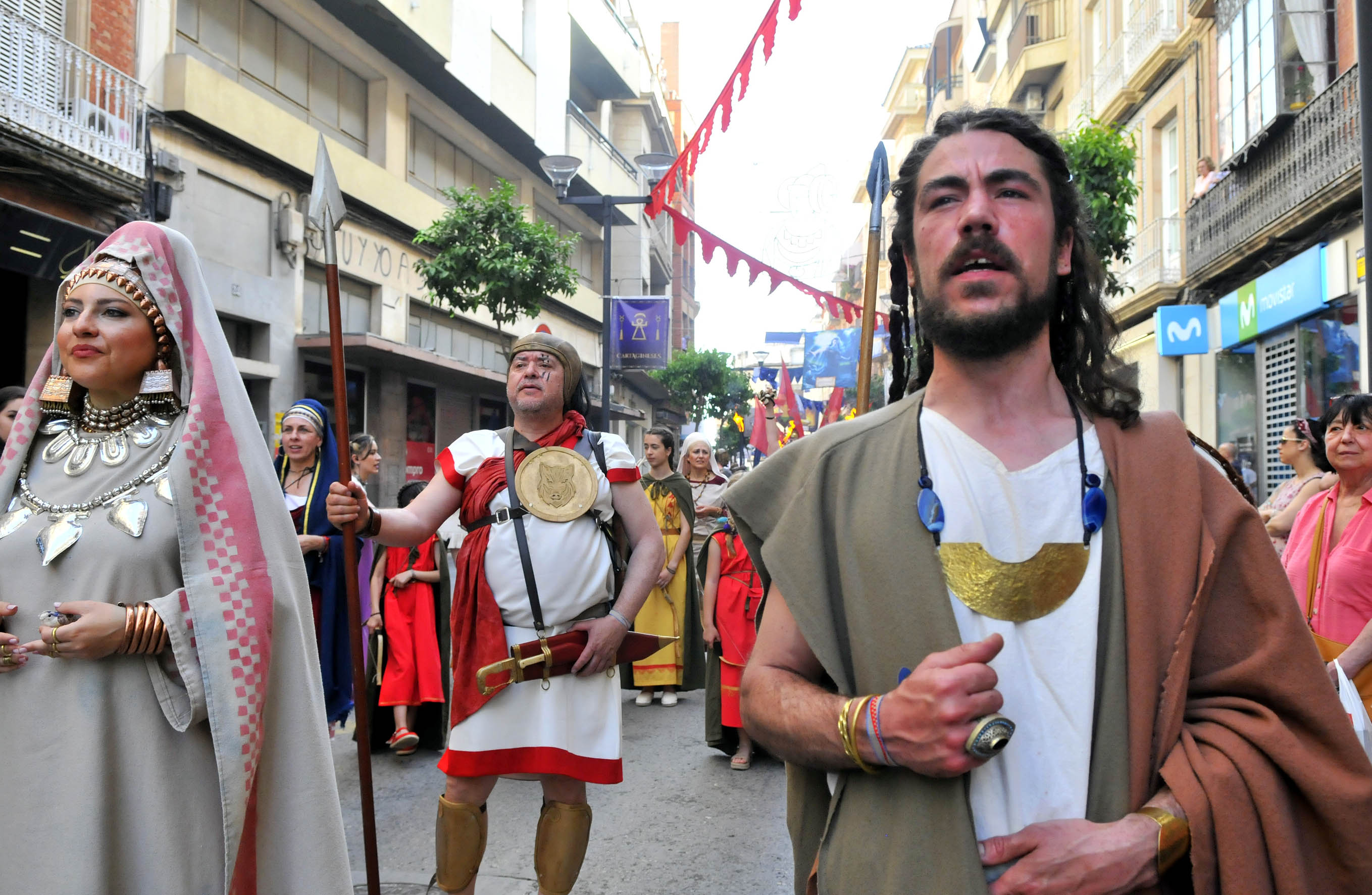 Linares lo pasa en grande con sus fiestas romanas.