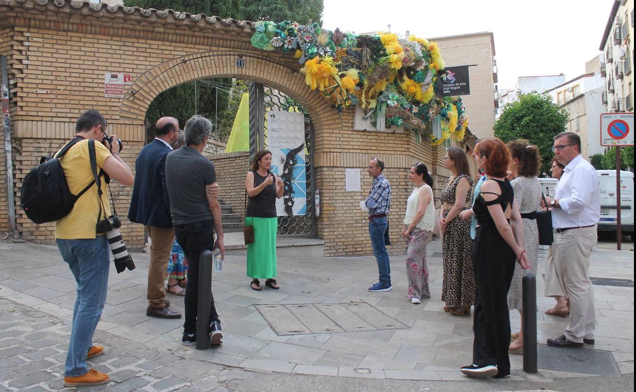 'Luz filtrada', en la Escuela de Arte José Nogué.