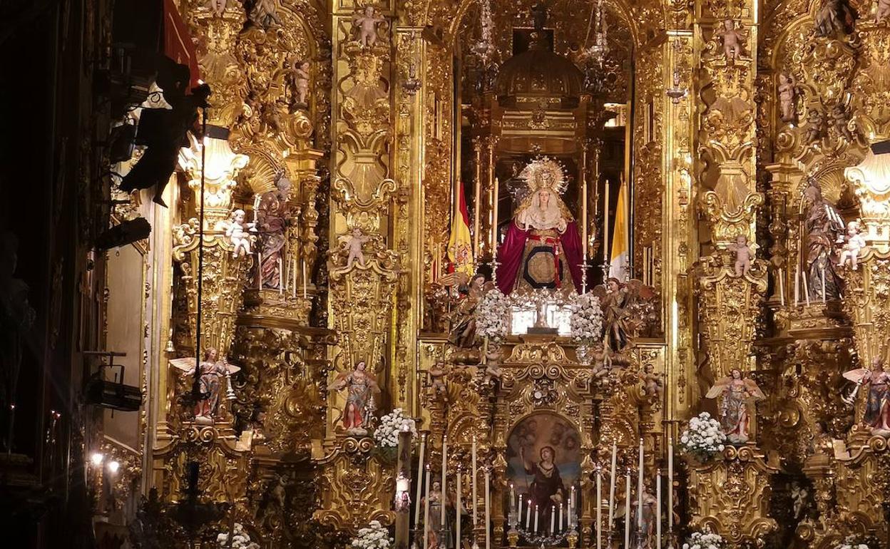 La Virgen de la Caridad en San Juan de Dios. 