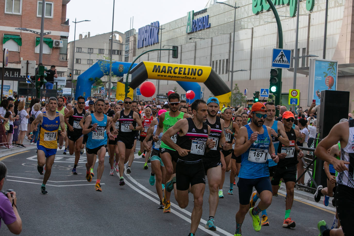 La carrera se celebra este domingo en Granada.