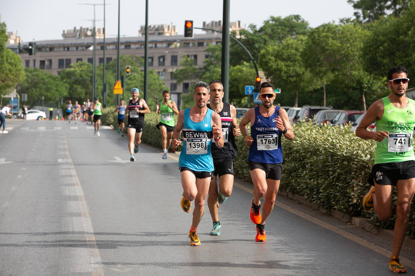 La carrera se celebra este domingo en Granada.