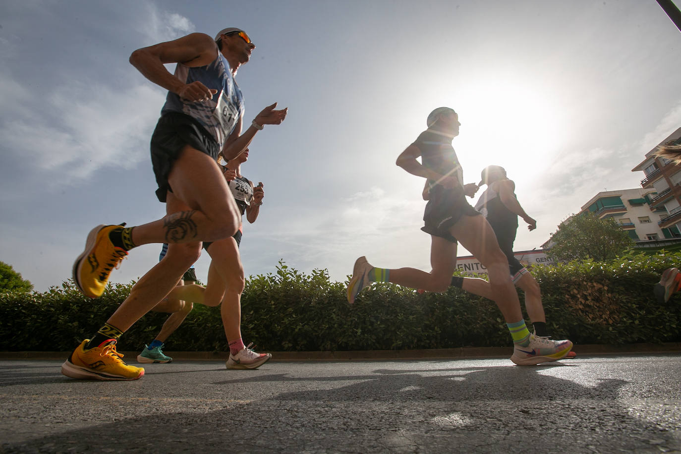 La carrera se celebra este domingo en Granada.