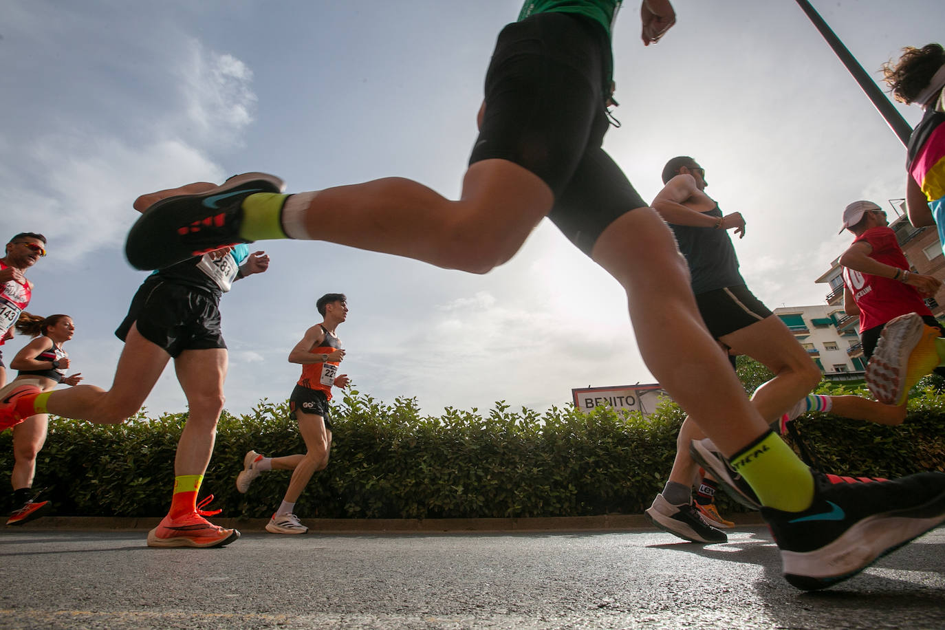 La carrera se celebra este domingo en Granada.