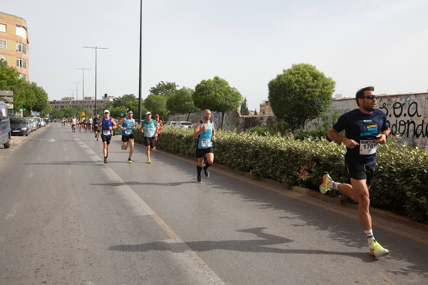 La carrera se celebra este domingo en Granada.