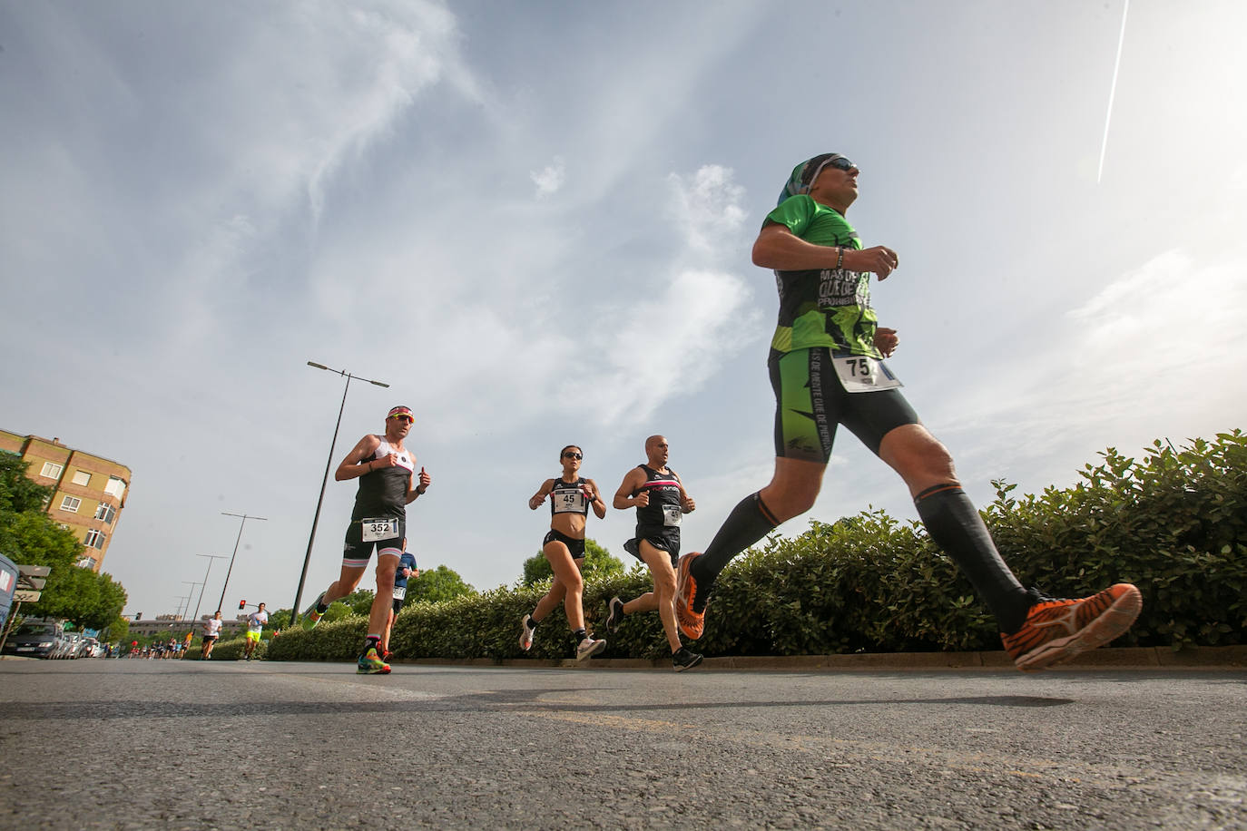 La carrera se celebra este domingo en Granada.