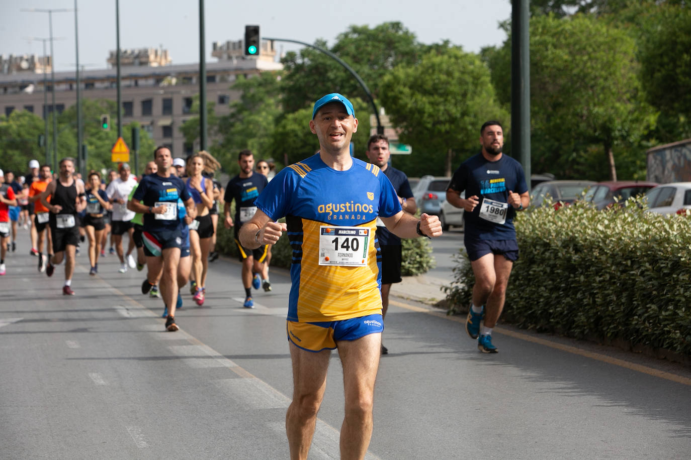 La carrera se celebra este domingo en Granada.