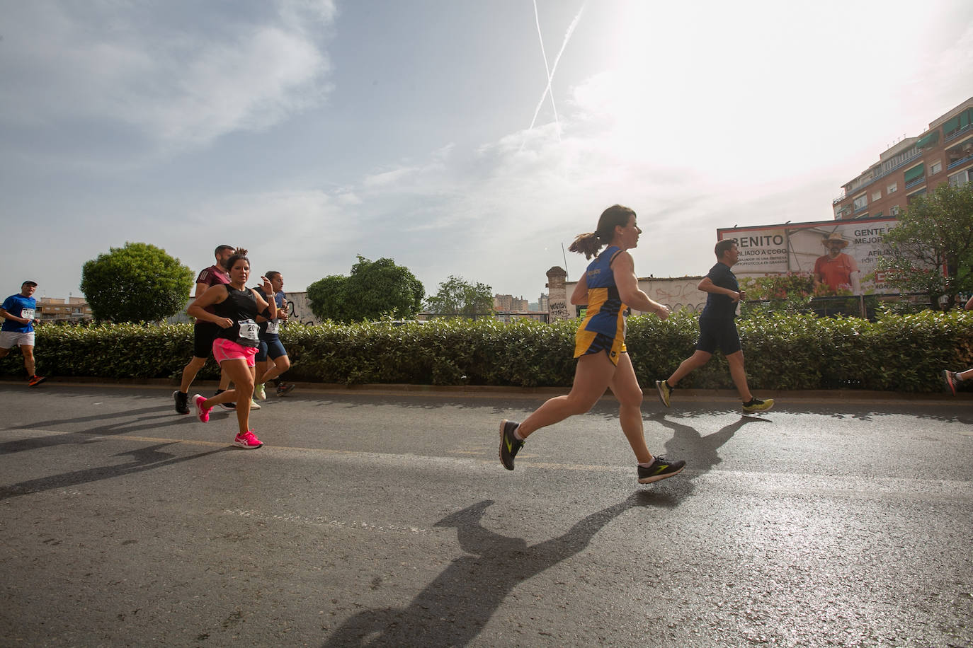La carrera se celebra este domingo en Granada.