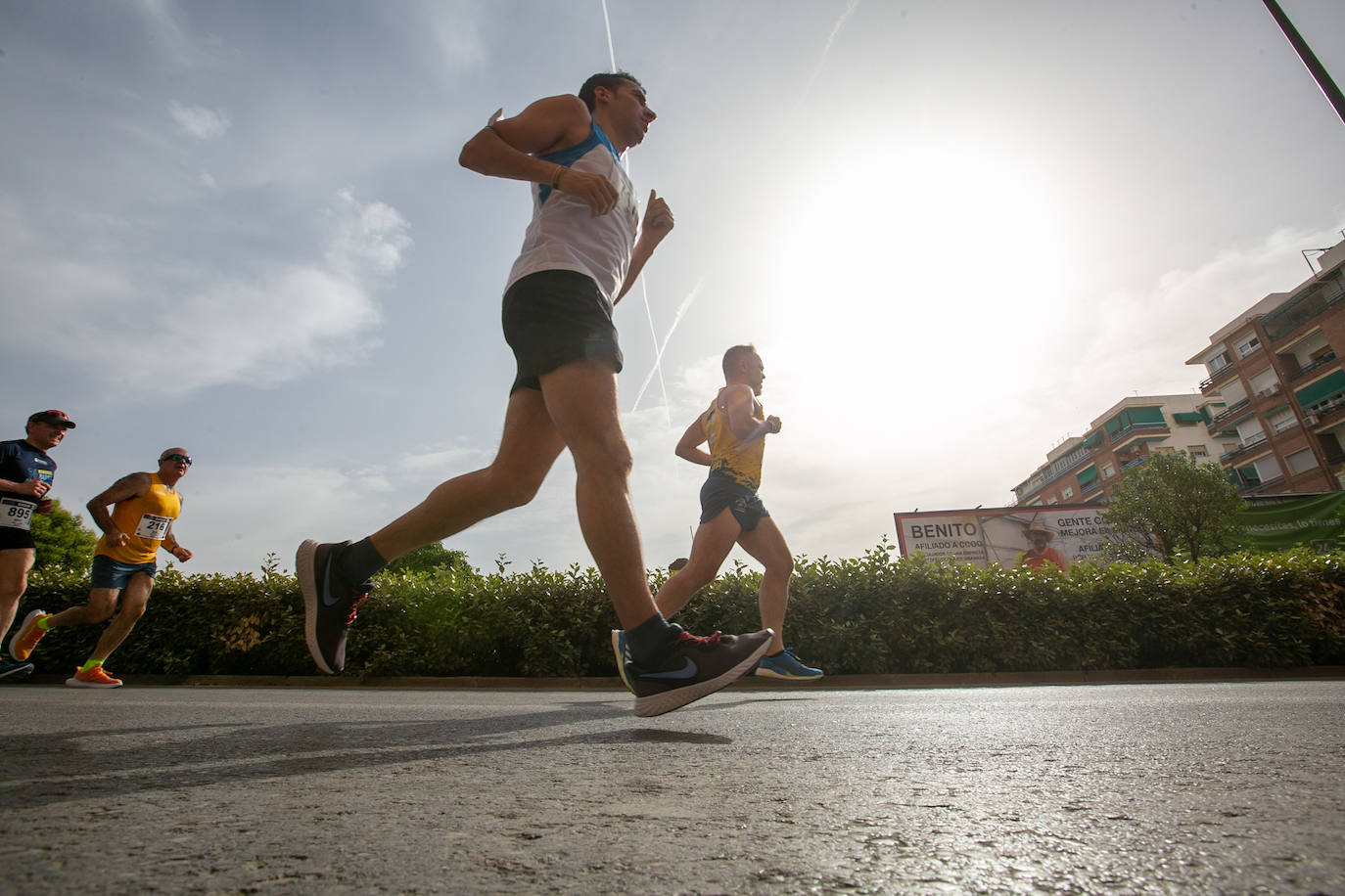 La carrera se celebra este domingo en Granada.