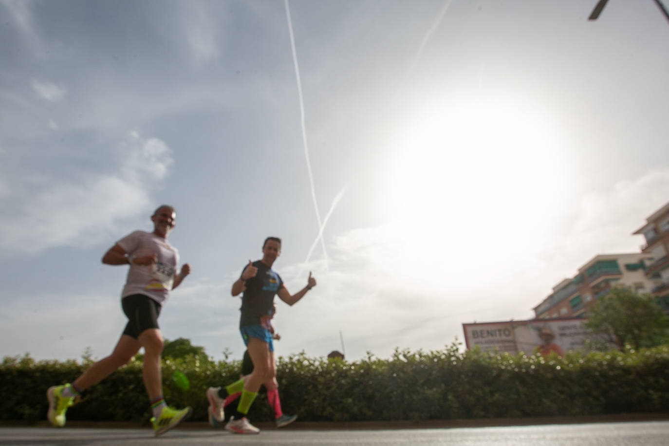 La carrera se celebra este domingo en Granada.