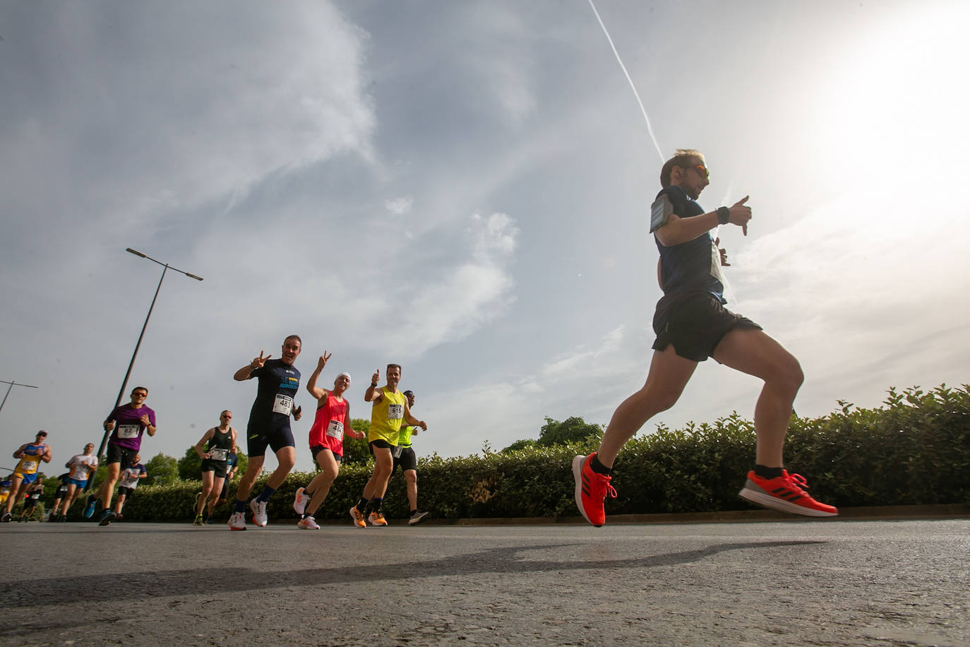 La carrera se celebra este domingo en Granada.