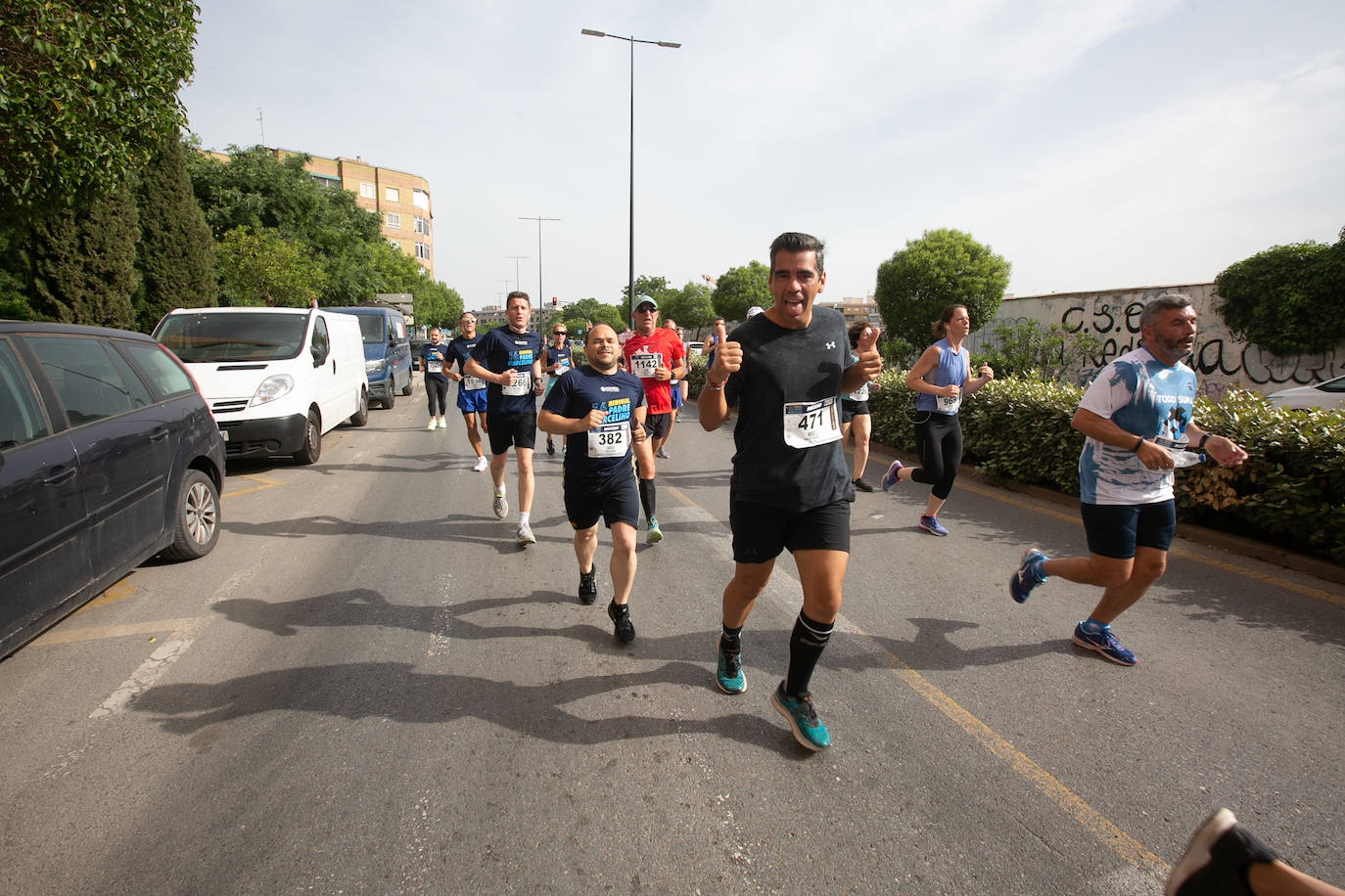 La carrera se celebra este domingo en Granada.