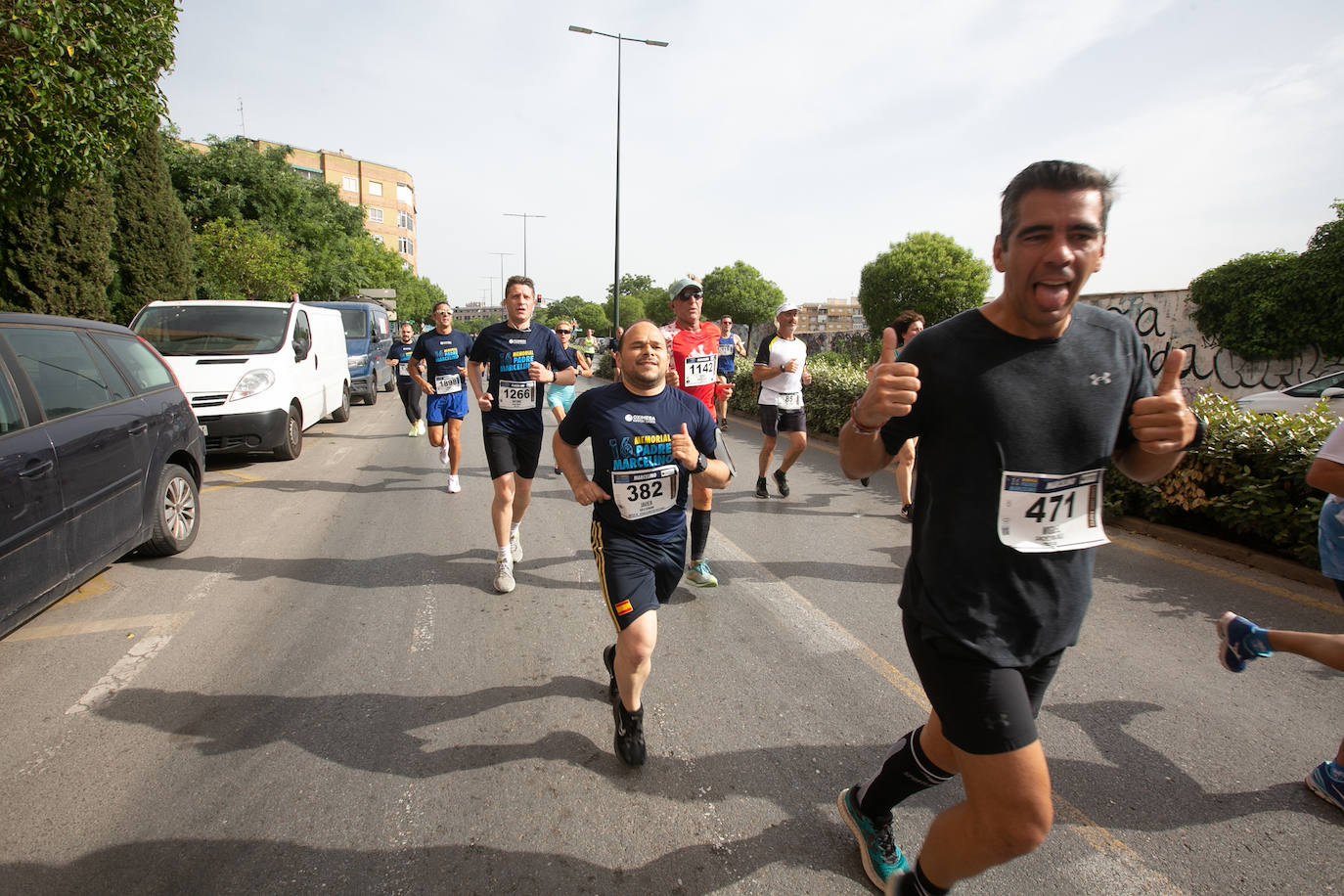 La carrera se celebra este domingo en Granada.