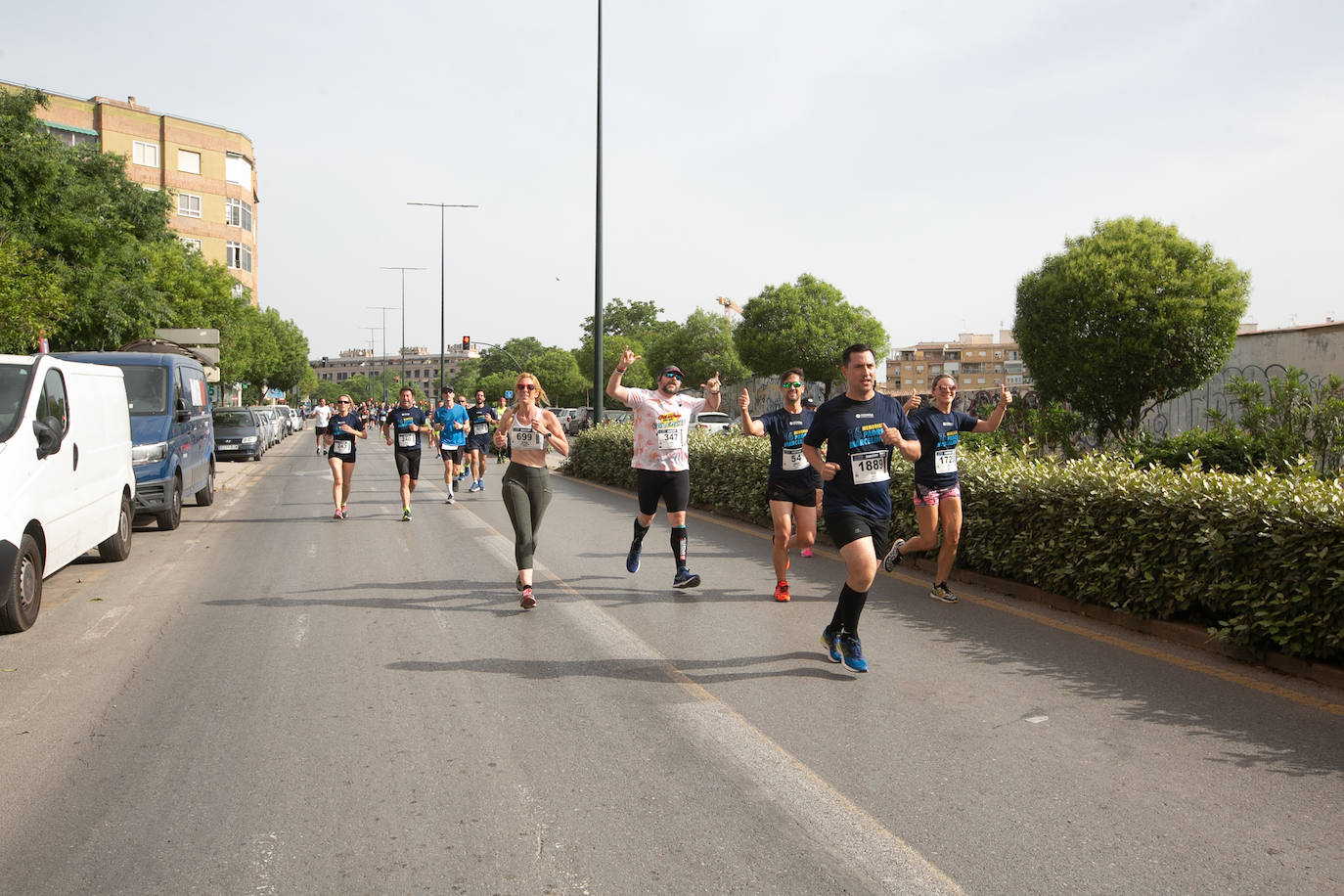 La carrera se celebra este domingo en Granada.