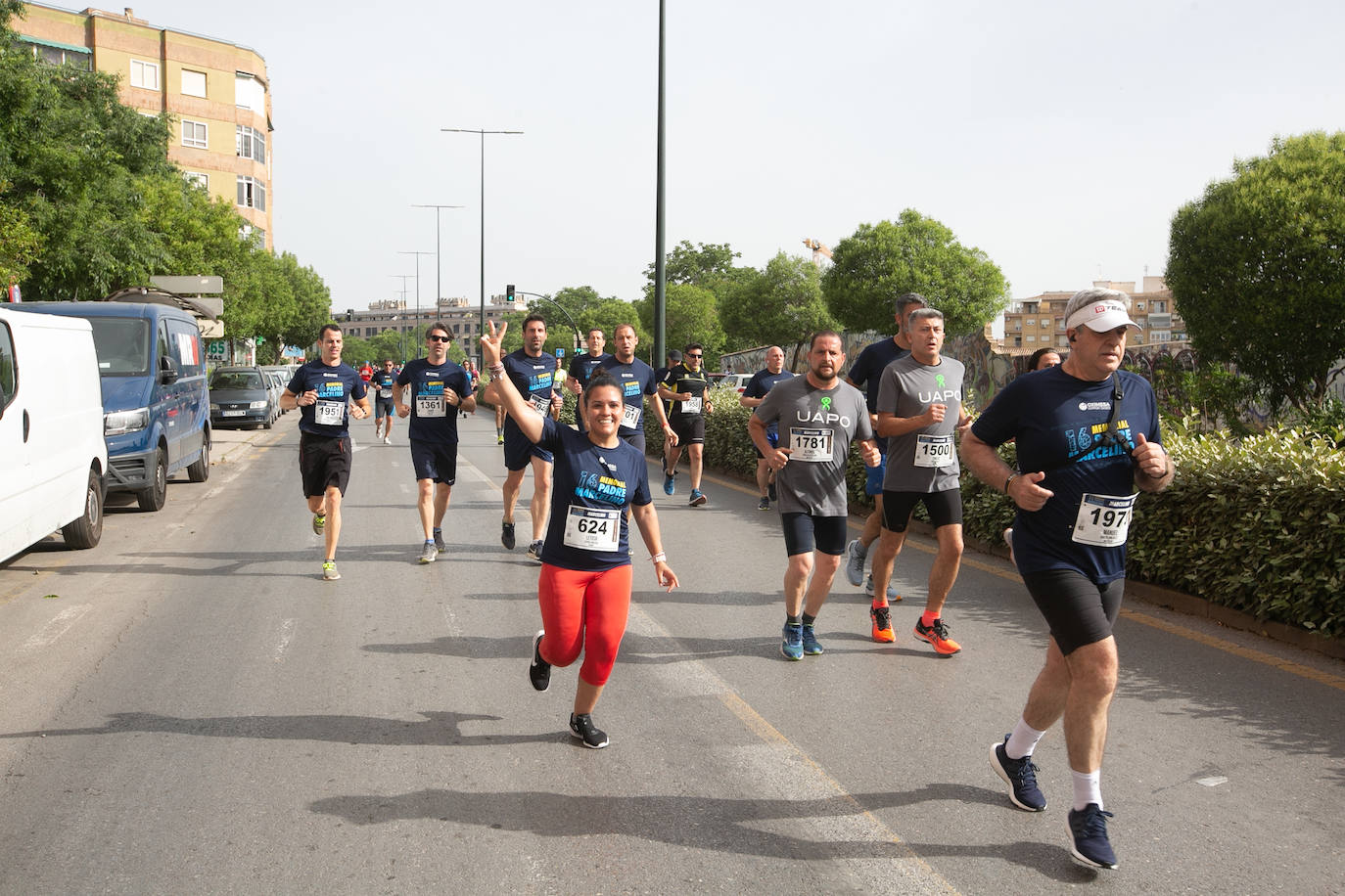La carrera se celebra este domingo en Granada.