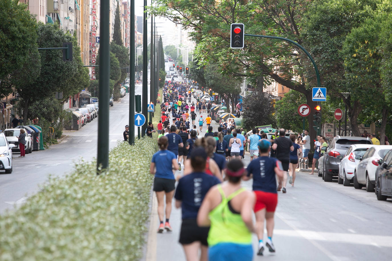 La carrera se celebra este domingo en Granada.