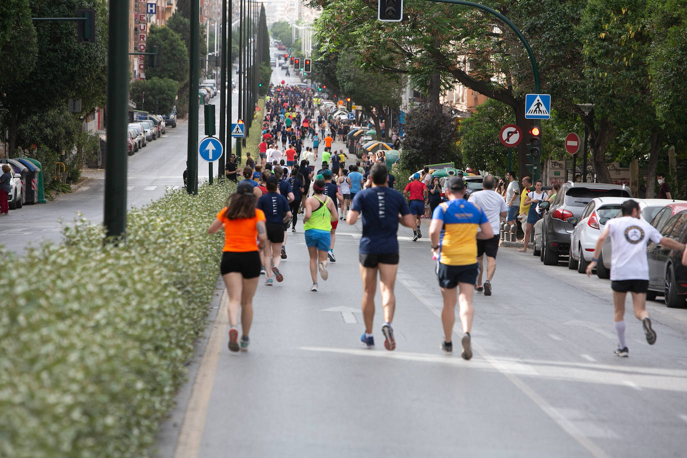 La carrera se celebra este domingo en Granada.